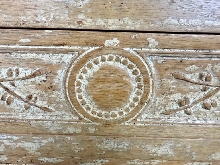 Pair of Swedish Gustavian Painted Four-Drawer Chests of Drawers