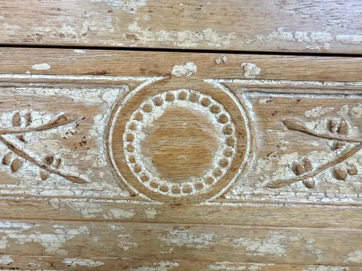 Pair of Swedish Gustavian Painted Four-Drawer Chests of Drawers