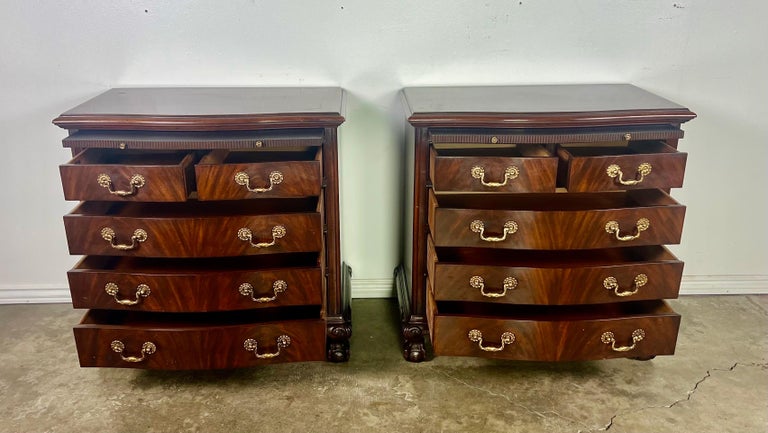 Pair of Heritage Federal Style Chests of Drawers