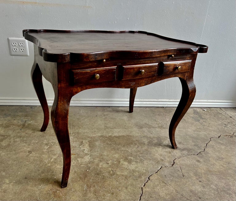 English Walnut Tea Table C 1940’s