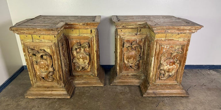 Pair of late 18th century Italian Architectural Elements