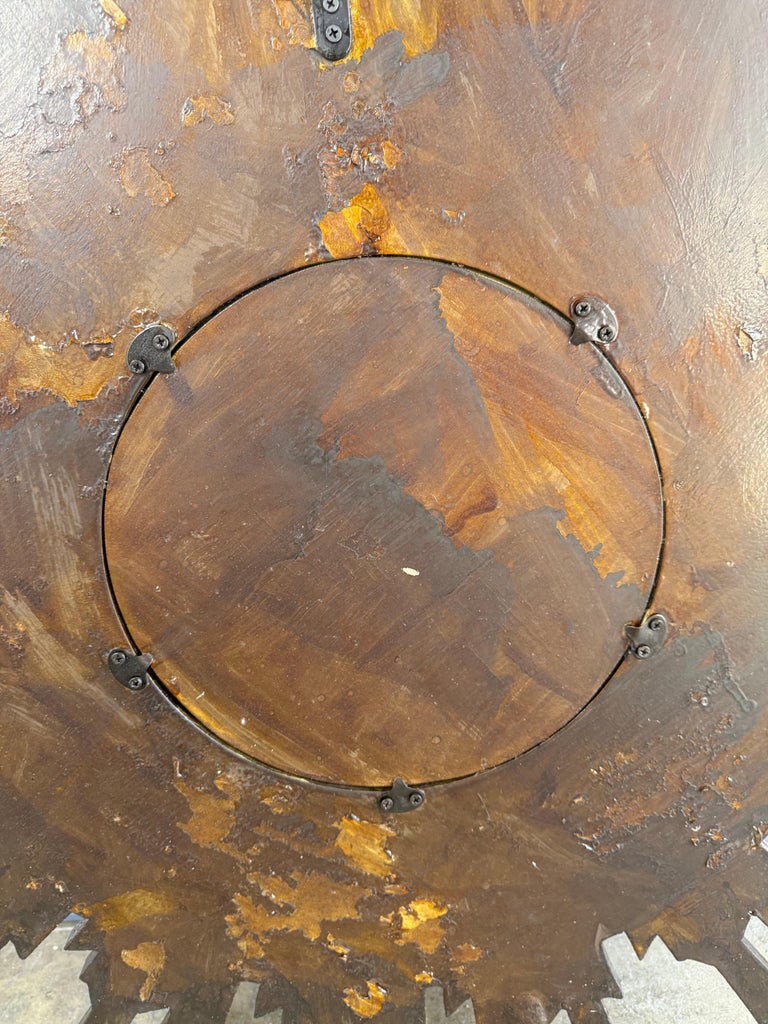 Giltwood Sunburst Mirror, Mid-20th Century