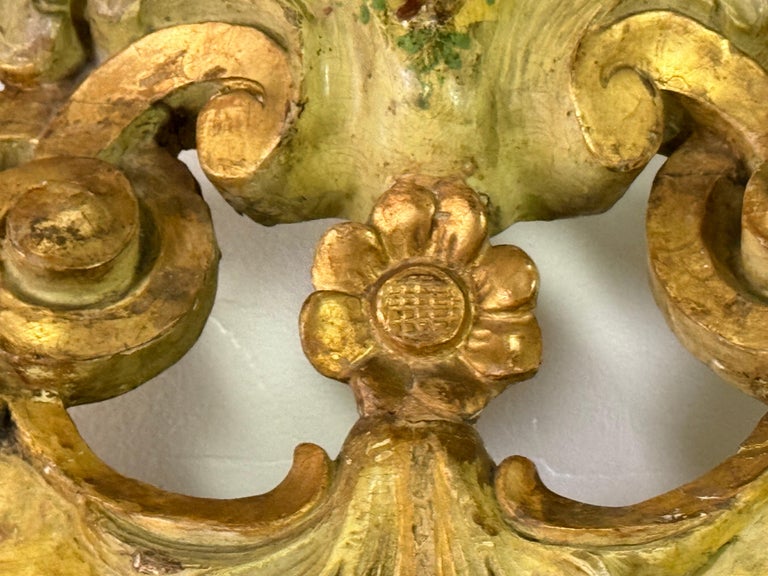 19th C. Venetian Painted Mirror
