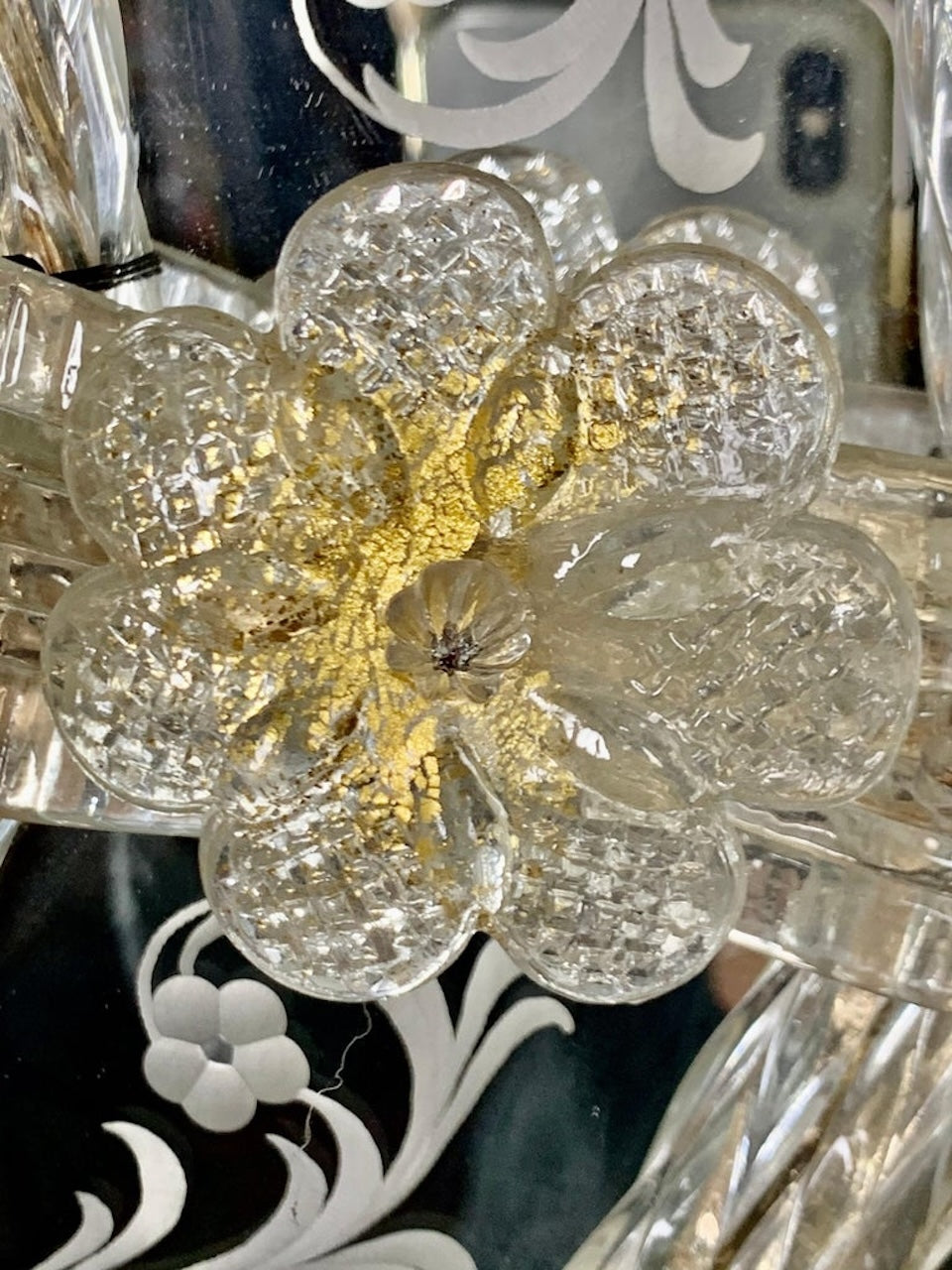 Italian Venetian Mirror, circa 1930s