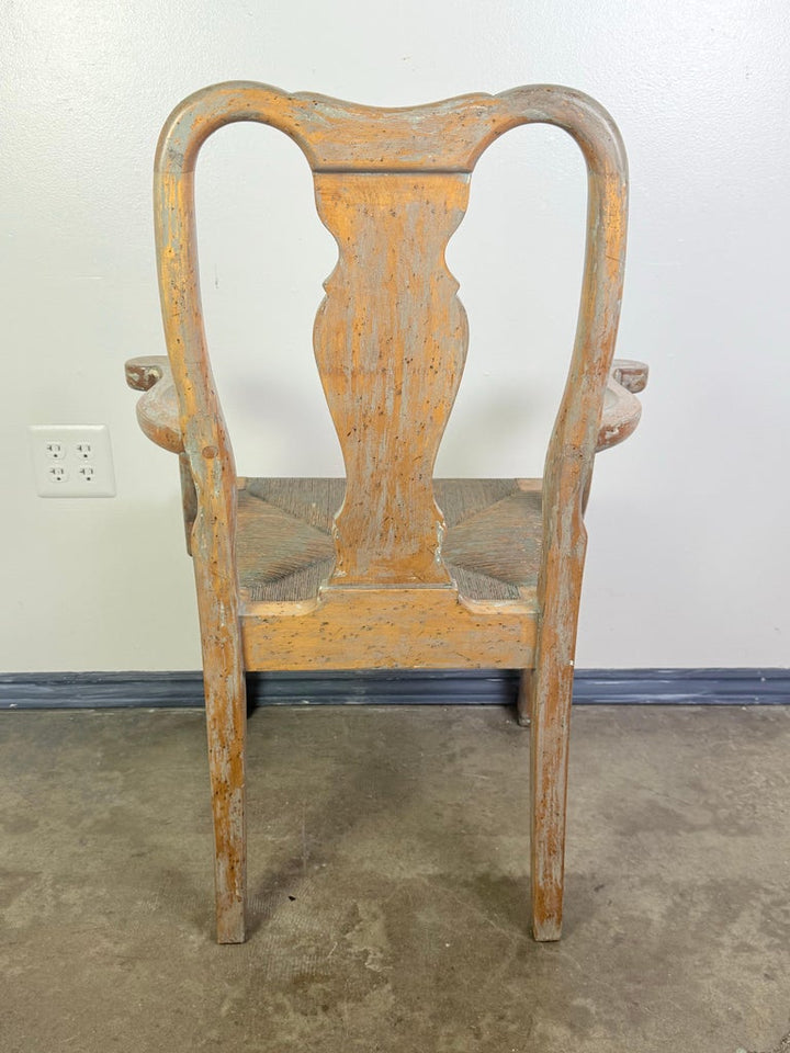 Set of Eight Queen Anne Dining Chairs