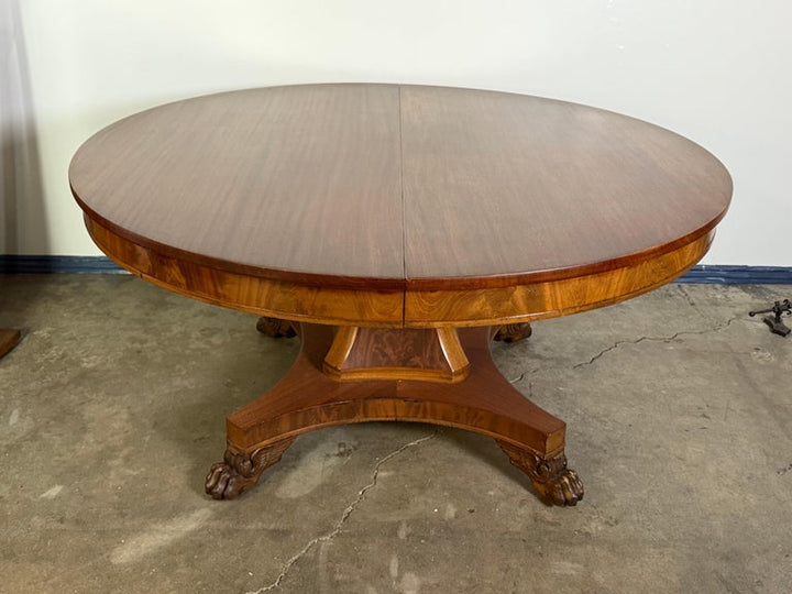 Early 20th C. Davenport Pedestal Table