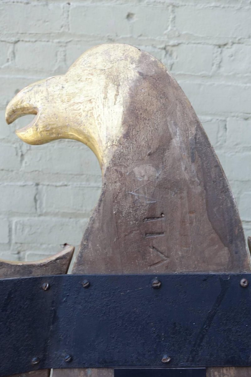 19th Century American Giltwood Eagle