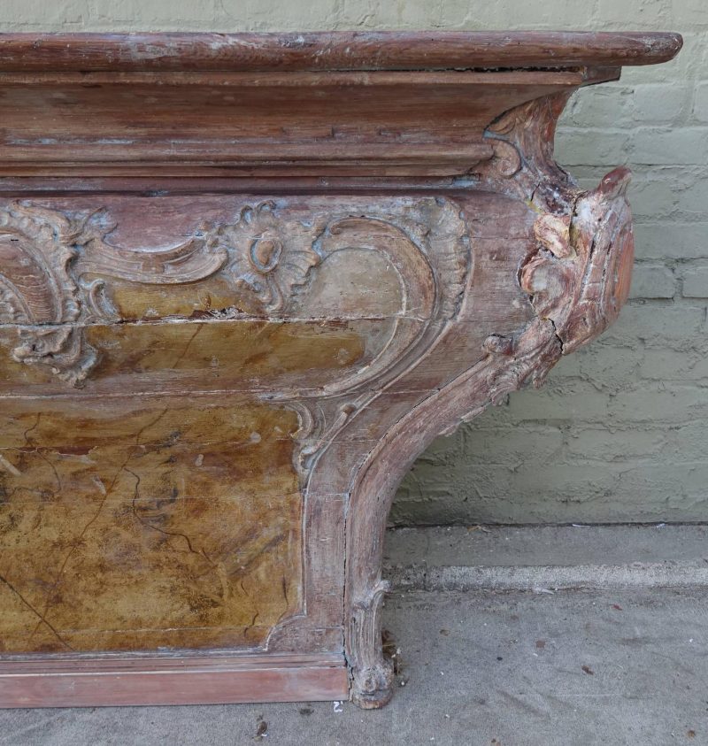 18th Century Italian Painted Altar Table