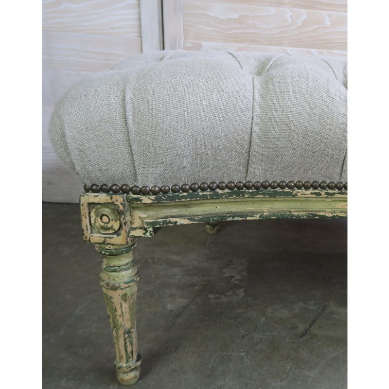 french-painted-tufted-bench-2865