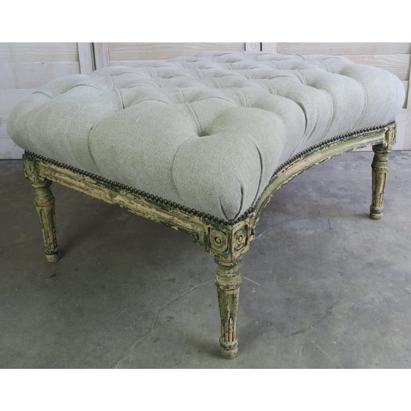 french-painted-tufted-bench-5920