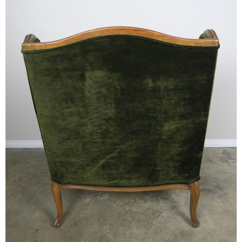 louis-xv-style-tufted-green-velvet-bergere-c-1940s-4552
